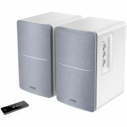 Ηχεία Edifier R1280T WH 2.0, 42W RMS, 2xRCA, Τηλεχειριστήριο, Ξύλινο περίβλημα, Λευκό