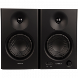 Boxe Edifier MR4 BL, 42 W RMS, RCA, AUX, TRS, Difuzoare de frecvență înaltă și joasă de 1"/4", 2 moduri, Negru