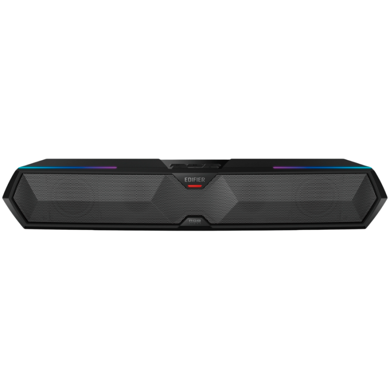 Edifier MG300 Soundbar, BT V5.3, USB, AUX, 2x 52mm Drivers, RGB Lighting, 5W (RMS), Black