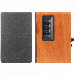 Boxe Edifier R1280DBs BR 2.0, 42 W RMS, Bluetooth V5.1, 2 RCA, Crossover activ, Subwoofer activ, Control bas si inalte, Maro