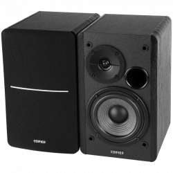 Boxe Edifier R1280DB BL 2.0, 42 W RMS, Bluetooth V5.1, 2 RCA, Crossover activ, Control bas si inalte, Negru