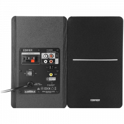 Ηχεία Edifier R1280DB BL 2.0, 42W RMS, Bluetooth V5.1, 2 RCA, Ενεργό crossover, Ρυθμιστής μπάσων και πρίμων, Μαύρο