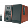 Edifier R1700BTs .0 Bookshelf Speakers, BT V5.1, RCA, 0.75-inch Tweeters, 4-inch Drivers, Sub-Out, 66W (RMS), Control Knobs and