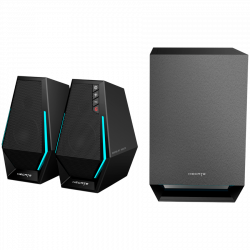 Edifier G1500 MAX Audio System, 30W, 2x2.5" speakers, 4" subwoofer, Bluetooth 5.3, 10 dynamic RGB modes, Black