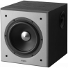 Edifier T5 Powered Subwoofer, 8" front-firing long-throw woofer, 70W RMS, low frequencies down to 38Hz, MDF cabinet with wood gr