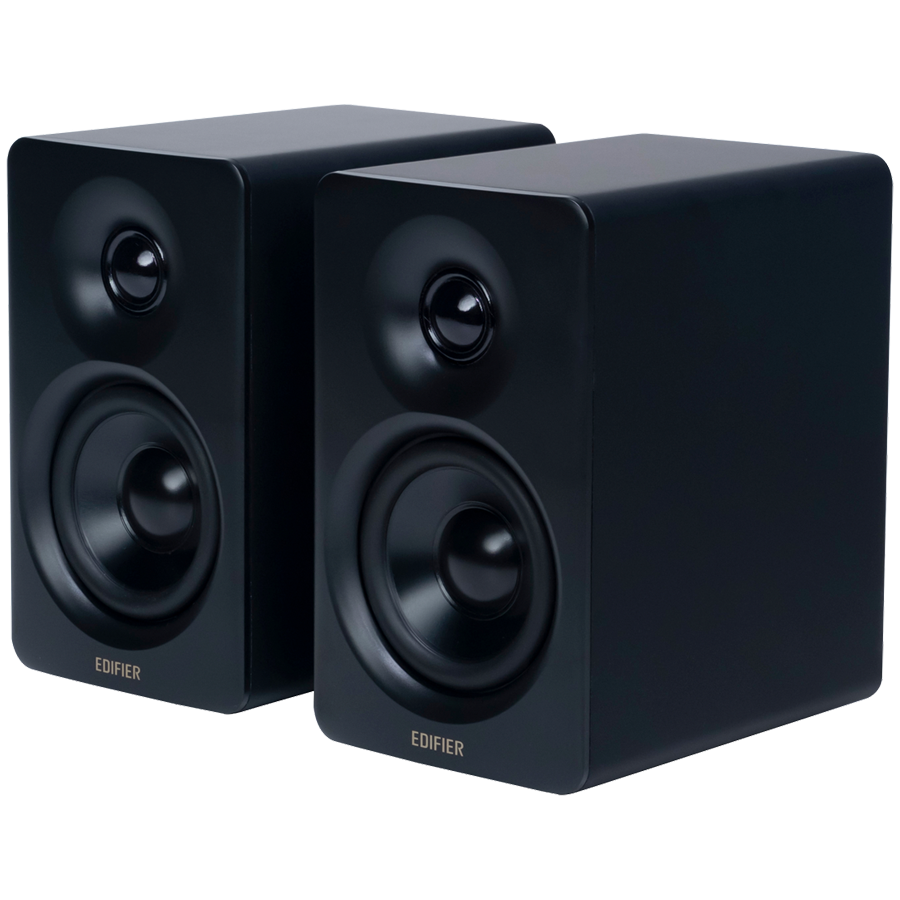 Boxe Edifier M60 BL, 66 W RMS, Bluetooth V5.3, Hi-Res & Hi-Res, DSP, USB-C, 3,5 AUX, ConneX, Carcasa realizata manual, Negru