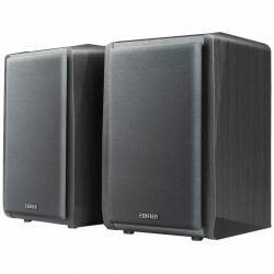 Edifier R1010BT Bookshelf Speakers, Bluetooth V5.1, Dual RCA Inputs, 4-inch  Mid-Bass Drivers 0.5-inch Tweeters, 24 W RMS, Black