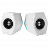 Γκάιμερ ηχεία Edifier G2000 2.0 WH, 16W RMS, BT V5.1, USB, AUX, RGB, Hi-Fi, 3 λειτουργίες, Μνήμη ρυθμίσεων, Λευκό