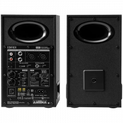 Ηχεία Edifier MR5 BL, 110W RMS, BT V6.0, Ισορροπημένα XLR&TRS, 3-καναλικά, ConneX, RCA, AUX, Μαύρο