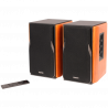 Edifier R1380DB Speakers, 42W RMS, Bluetooth 5.1, 2xRCA, 3.5mm jack, Active crossover, Bass and treble controls, Brown