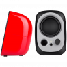 Edifier R12U 2.0 Audio System, USB, AUX, 2.25-inch Drivers, 4W (RMS), Volume Control, Red