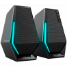 Тонколони Edifier G1500, 10W, 2x2.5" говорители, Bluetooth 5.3, RGB осветление, Черен