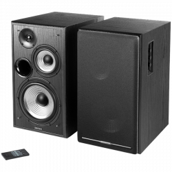 Edifier R2750DB 2.0 Bookshelf Speakers, BT V5.1, Optical, Coaxial, RCA, 0.75-inch Tweeters, 4-inch Drivers, 6.5-inch Woofers, Su