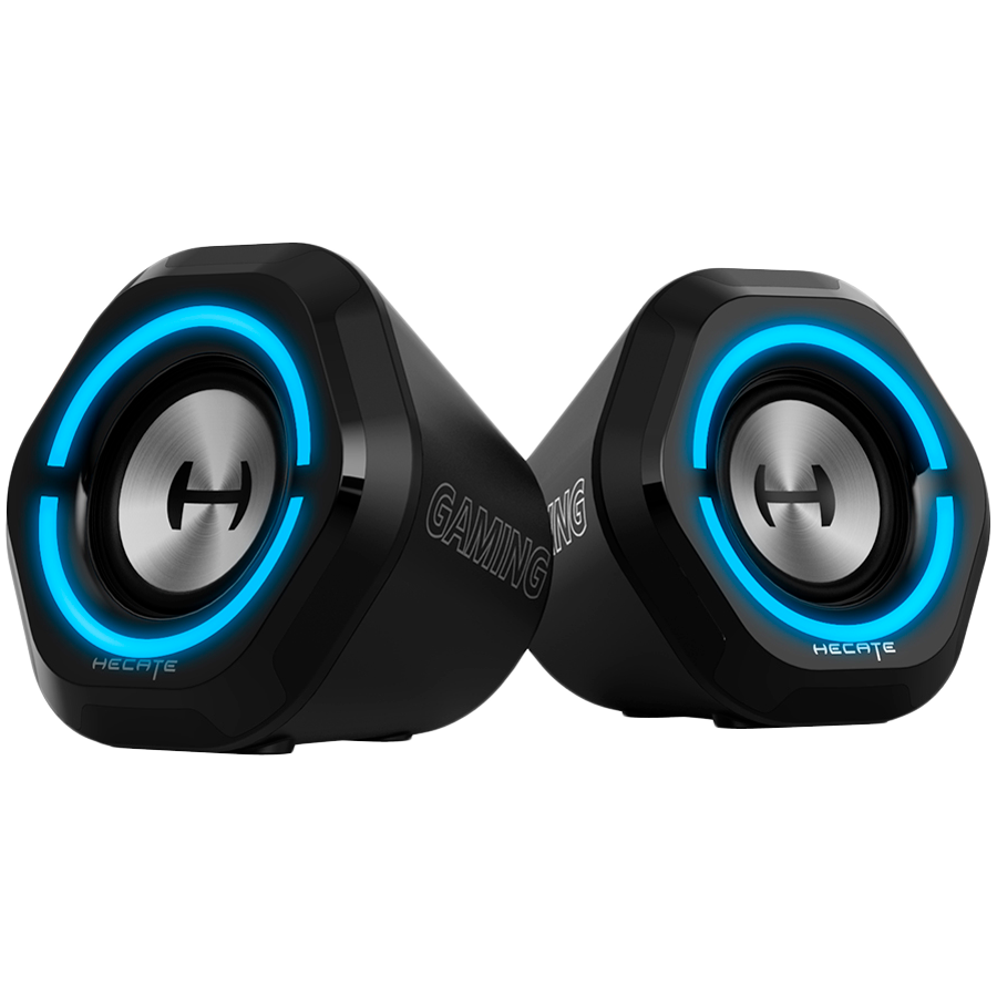Boxe Edifier G1000, 10 W, difuzoare 2x2,5", Bluetooth 5.3, Iluminare RGB, Negru