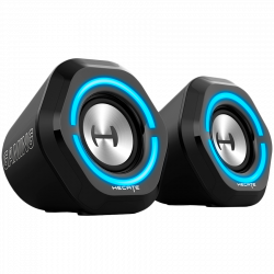 Edifier G1000 Speakers, 10W, 2x2.5" drivers, Bluetooth 5.3, RGB lighting, Black