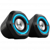 Тонколони Edifier G1000, 10W, 2x2.5" говорители, Bluetooth 5.3, RGB осветление, Черен