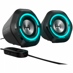 Edifier G1000 Speakers, 10W, 2x2.5" drivers, Bluetooth 5.3, RGB lighting, Black