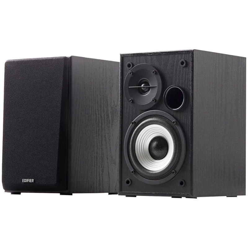 Edifier R980T Speakers, 24W, 4" + 0.5" drivers, Active, Dual RCA, Control buttons, Black
