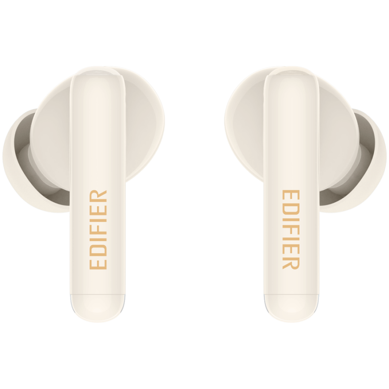 Edifier X5 Pro TWS Earbuds, BT V5.3, ANC, Touch controls, Up to 31H Battery, USB-C, IP55, Ivory