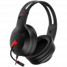 Edifier G1 USB Gaming Headset, 40mm Drivers, Retractable Microphone, AUX, Black