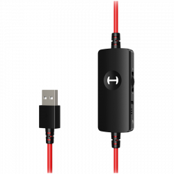 Edifier G1 USB Gaming Headset, 40mm Drivers, Retractable Microphone, AUX, Black