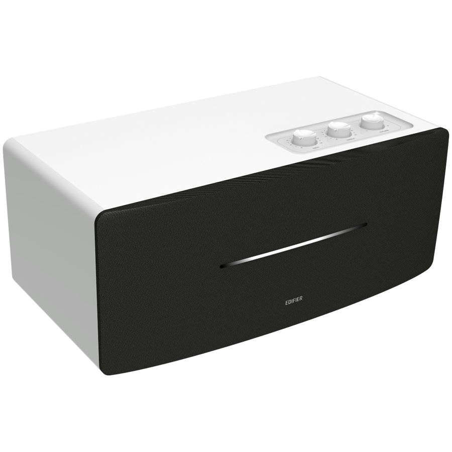 Boxa Edifier D12, 70 W, Bluetooth 5.0, RCA, AUX, Line-out, USB-C, Alb