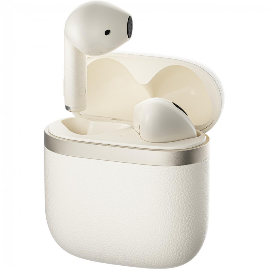 Casti fara fir Edifier W200Ts, Bluetooth 5.4 AptX, Pana la 4 h, V, IP54, Bej