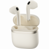Edifier W200Ts TWS Earbuds, BT V5.3, Touch controls, Up to 22H Battery, USB-C, IP54, Ivory