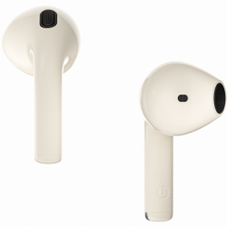 Edifier W200Ts TWS Earbuds, BT V5.3, Touch controls, Up to 22H Battery, USB-C, IP54, Ivory