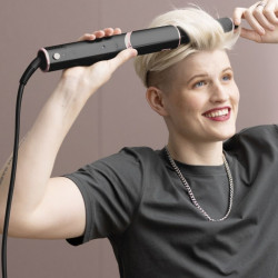 Shark FlexStyle HD424EU 3 az 1-ben hajformázó hajszárító, 1400 W, 3 sebesség- és hőfokfokozat, Coanda-effektus, hőkárosodás elleni védelem, fekete