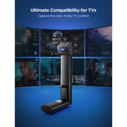 Smart LED banda pentru televizor Govee TV Backlight 3 Lite H60993D2, 24 W, Pana la 75"-85", 5 m, 612 lm, RGBICW, 108 diode, Bluetooth, Wi-Fi, Negru