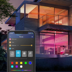 Govee H615A3A3 Smart LED Strip Kit, 5 m, Wi-Fi, Bluetooth, Music Sync, Self-adhesive, White