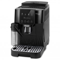 Delonghi Magnifica START ECAM220.60.B eszpresszógép, 1450 W, 15 bar, 1,8 l, 4 program, 13 őrlési fokozat, LatteCrema Hot, kávébab opció, fekete