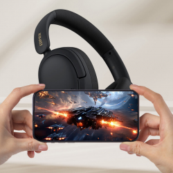 Edifier W800BT SE Wireless Over-Ear Headphones, 40mm Dynamic Titanium-Coated Drivers, BT V5.4, Multipoint Connection, AI Call No