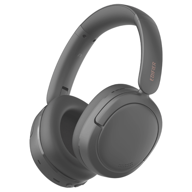 Casti fara fir Edifier W800BT SE-GR, 40 mm,Pana la 45 de ore, Bluetooth 5.4, Anulare zgomot AI, Multipoint, Mod Gaming, Gri