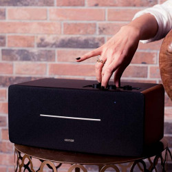 Edifier D12 2.0 Bluetooth Speaker, BT V5.0, RCA, AUX, 2x 4-inch Midrange Drivers, 2x 19mm Tweeters, Remote Control and Top-Mount