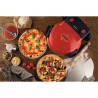 Cuptor electric pentru pizza Ariete „Pizzeria Gourmet” 0934/00, 1500 W, 32 cm, Pana la 400°C, 5 trepte, Rosu