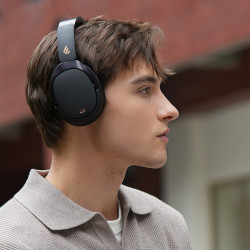 Edifier WH950NB Wireless Over-Ear Headphones, 40mm Dynamic Titanium-Coated Drivers, BT V5.4, ANC, Hi-Res Audio Certification, Up