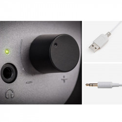 Ηχεία Edifier R12U RE 2.0, 4W RMS, USB, AUX, 20 KHz, ηχεία 2,25", Έλεγχος ήχου, Κόκκινο