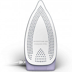 Tefal DB1612E0 Iron, 1000W, 70 ml, Dry&Steam, Vertical Steam, Microsteam 200, White/Purple