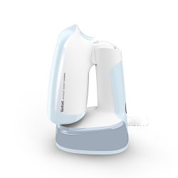 Tefal DT3041E1 Steam Iron, 1300W, 0.12 L, 20 g/min, Vertical Ironing, Ceramic Soleplate, Foldable, White/Blue