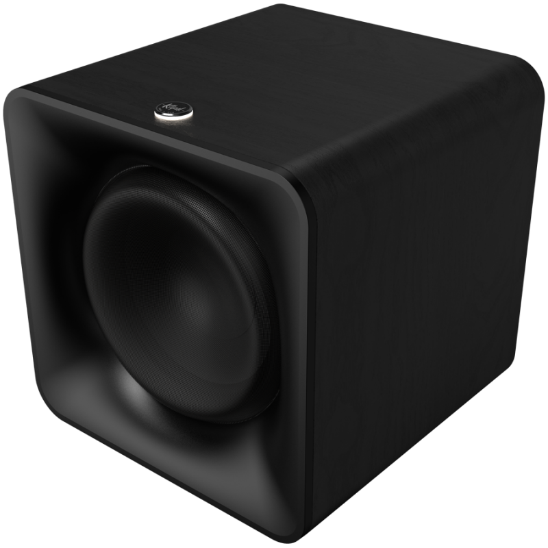 Субуфер Klipsch Flexus SUB 100 Black, 80W RMS, RCA, Flexus Transport 2.4 GHz Wireless, MDF корпус, Черен