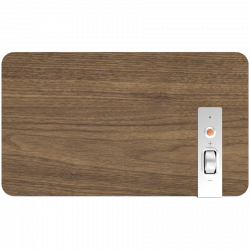 Klipsch The Three Plus Walnut Speaker, 120W, 2.1, 45Hz, USB+USB-C, Type-A, RCA, Bluetooth, Mobile App, Walnut/Gray