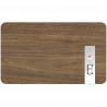 Klipsch The Three Plus Walnut Speaker, 120W, 2.1, 45Hz, USB+USB-C, Type-A, RCA, Bluetooth, Mobile App, Walnut/Gray