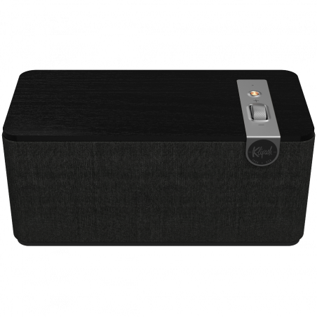 Ηχείο γραφείου Klipsch The One Plus 2,1 MB, 60W, Bluetooth 5.3, USB-C, Διπλή ενίσχυση, Ξύλινο σώμα, Εφαρμογή για κινητά, Ματ μαύρο