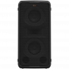 Преносима аудио система Klipsch Miami Black, 18 часа, 5000 mAh, Bluetooth 5.2, AUX, USB, Daisy Chain, Ultra Bass, Party Link, Караоке, Микрофон, Черен