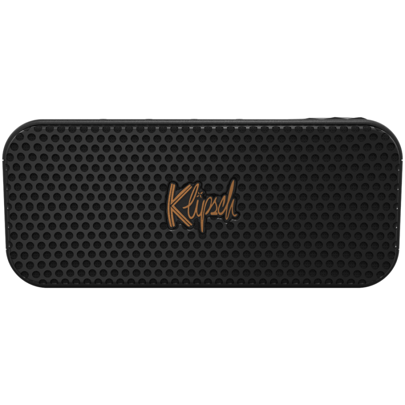 Hordozható hangszóró Klipsch Nashville Black, 20 W RMS, Bluetooth 5.3, 24 óra, mobilalkalmazás, mikrofon, IP67, fekete