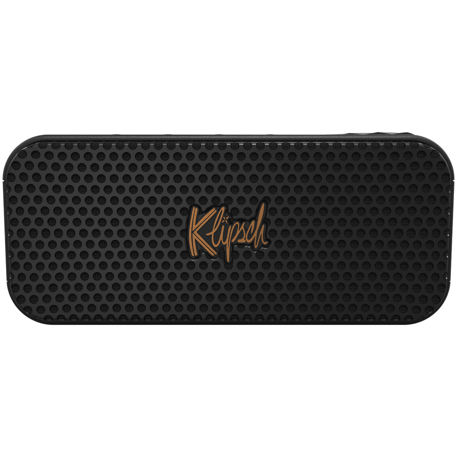 Boxa portabila Klipsch Nashville Black, 20 W RMS, Bluetooth 5.3, Pana la 24 h, Aplicatie mobila, Microfon, IP67, Negru