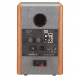Boxe Edifier R1010BT BR, 24 W RMS, 2x RCA, Bluetooth 5.1, 4 difuzoare, Membrana din matase, Carcasa din lemn, Active, Maro