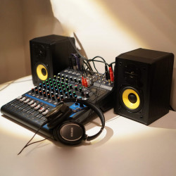 Edifier R1010BT BL Speakers, 24W RMS, 2x RCA, Bluetooth 5.1, 4 speakers, Silk dome tweeter, Wooden cabinet, Active, Black